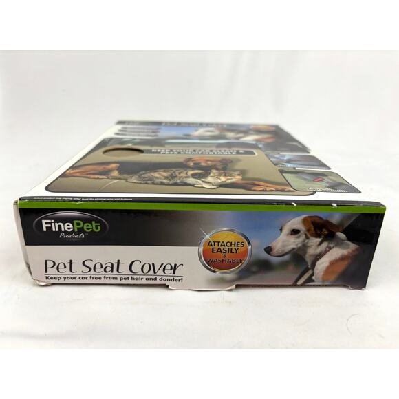 Brown Pet Car Seat Cover for Pets - Washable Waterproof Universal - Picture 2 of 5